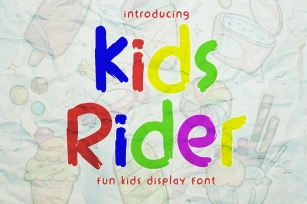 Kids Rider Font Download