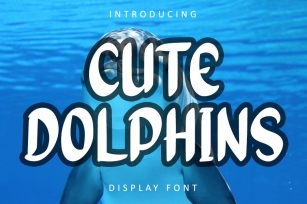 Cute Dolphins Font Download