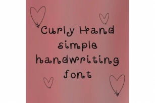 Curly Hand Font Download