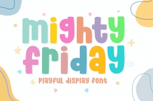 Mighty Friday Font Download