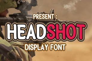 Headshot Font Download