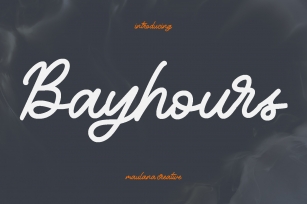 Bayhours Font Download