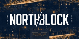 North Block Font Download