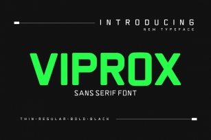 Viprox Font Download