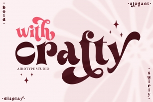 With Crafty Font Download