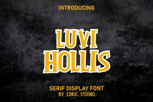 Luvi Hollis Font Download