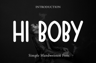 Hi Boby Font Download