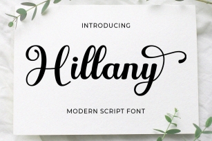 Hillany Font Download