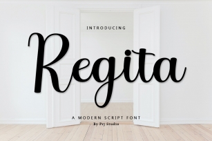 Regita Script Font Download