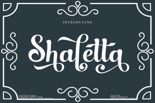 Shaletta Script Font Download