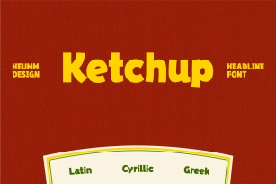 Hu Ketchup Font Download