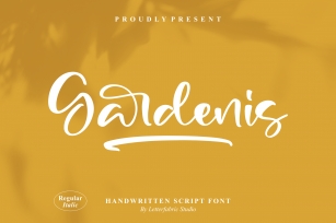 Gardenis Font Download