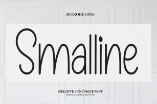 Smalline Font Download