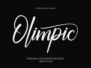 Olimpic Font Download