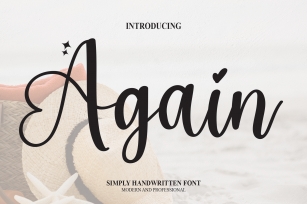 Again Font Download