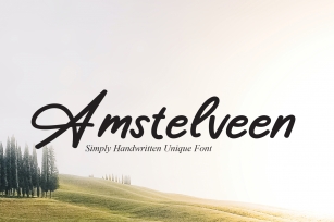 Amstelveen Font Download