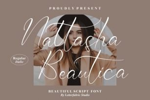 Nattasha Beautica Beautiful Script Font LS Font Download