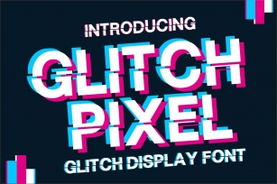 Glitch Pixel Font Download