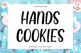 Hands Cookies Font Download