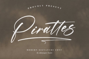 Pirattes Modern Signature Font LS Font Download