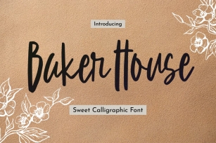 Baker House Font Download