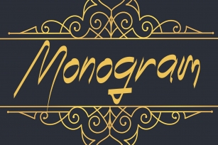 Monogram Display Font Download