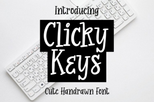 Clicky Keys Font Download