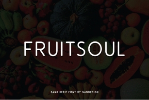 Fruitsoul Font Download