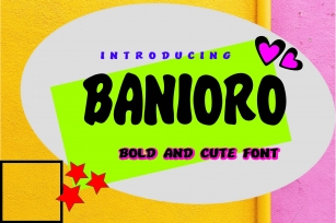Banioro Font Download
