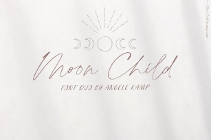 Moon Child font duo Font Download