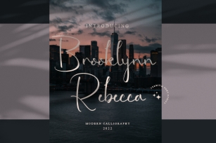 Brooklynn Rebecca Font Download