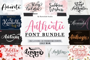 Authentic Bundle Font Download