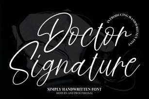 Doctor Signature Font Download