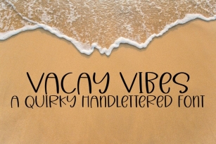 Vacay Vibes Font Download