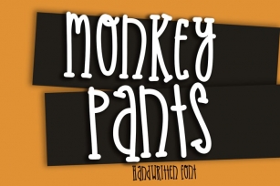 Monkey Pants Handwritten Font Download