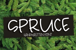 Spruce Handwritten Font Download