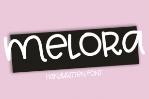 Melora Handwritten Font Download
