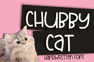 Chubby Cat Handwritten Font Download
