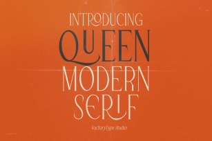 Queen Serif Font Download