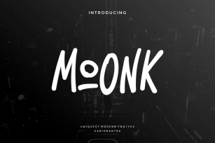Moonk Font Download