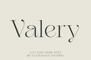 Valery Display Serif Font Download