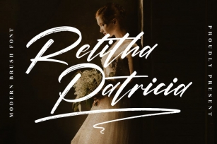 Relitha Patricia Modern Brush Font LS Font Download