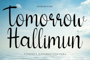Tomorrow Hallimun Font Download