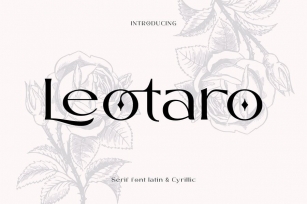 Leotaro - Serif Latin and Cyrillic Font Download
