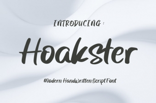 Hoakster Font Download