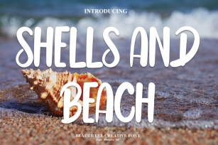 Shells and Beach Font Download