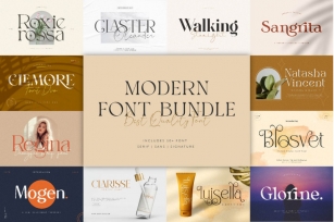 Modern Font Budle Font Download