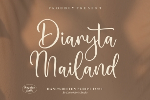 Diaryta Mailand Font Download