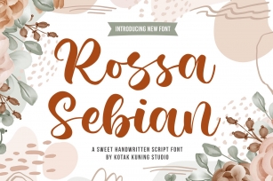Rossa Sebian Handwritten Script Font Download