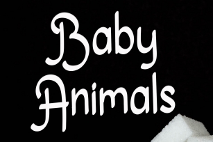 Baby Animals Font Download